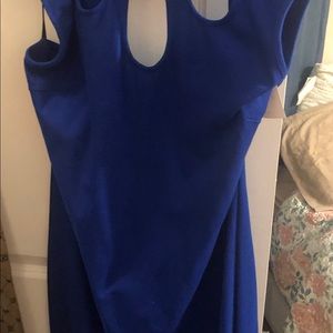 Blue dress